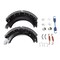 Abex Brake Shoe Kit - Two Lined Brake Shoes With Hardware, New, Ex, 23000 Gawr 4707QPEX - alternate 1